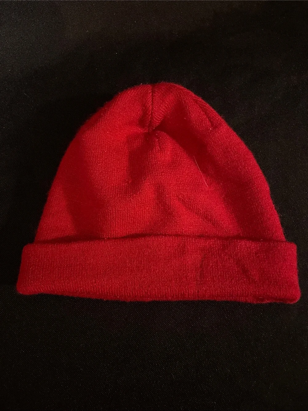 Jordan Kids Red Beanie Knit Hat